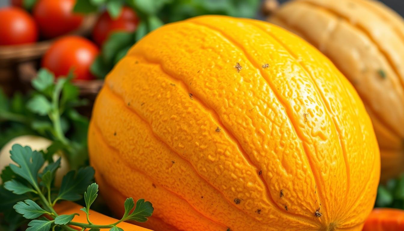Cantaloupe-Melone Saisonalität