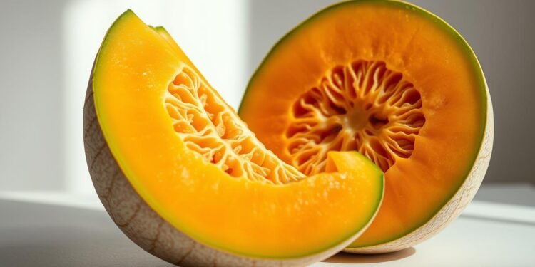 Cantaloupe-Melone gesund