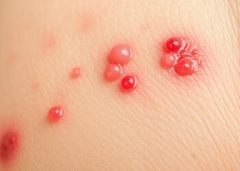 Erste Anzeichen Gürtelrose