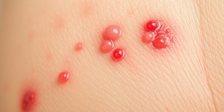 Erste Anzeichen Gürtelrose