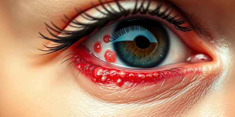 Gürtelrose am Auge Behandlung