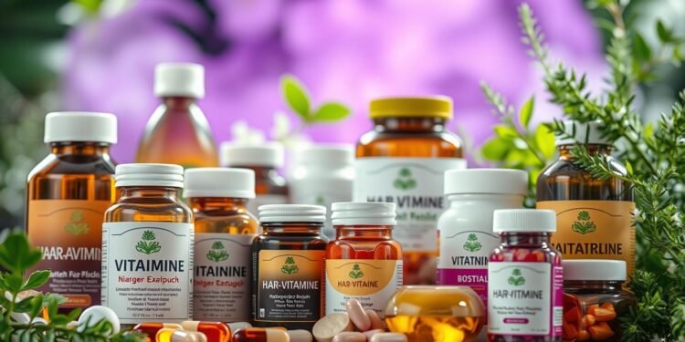 Haar-Vitamine Nährstoffe für Haare