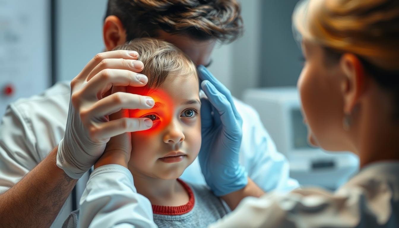 Kinderarzt Kopfverletzung Diagnose