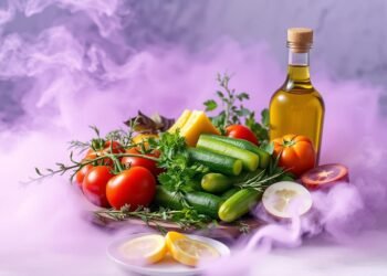 Mediterrane-Ernährung-essbare-Kreation