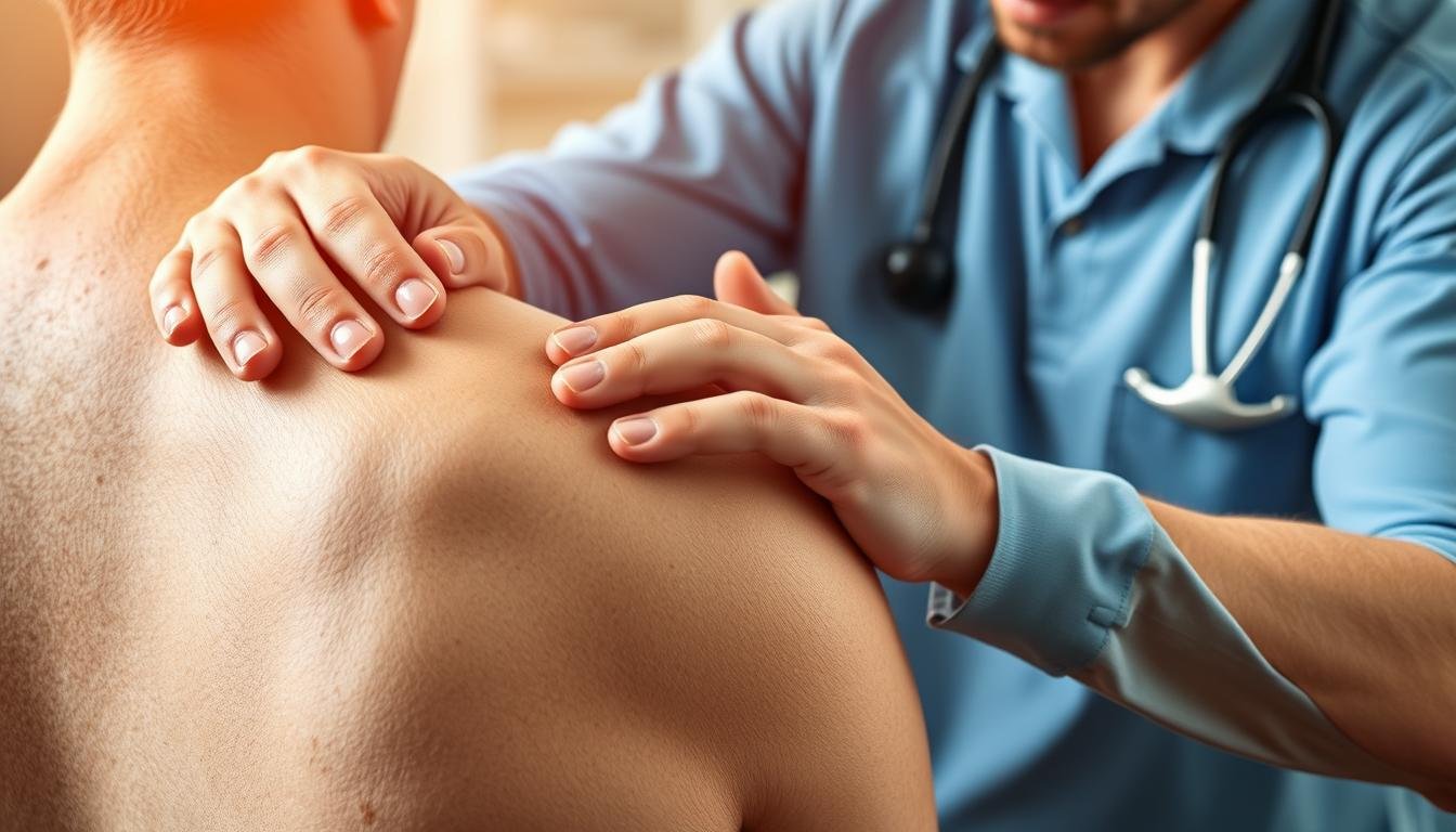Physiotherapie Schulterbehandlung