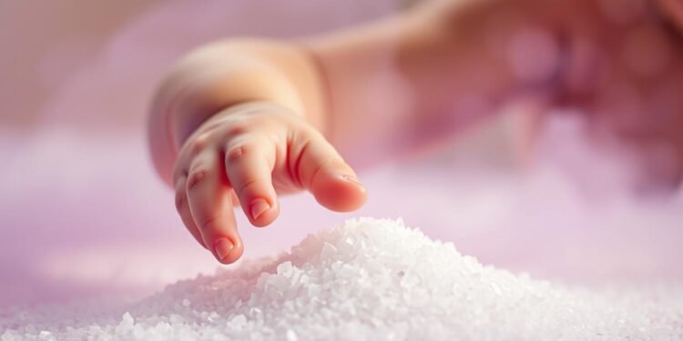 Salz für Babys: Sicherheitsrichtlinien