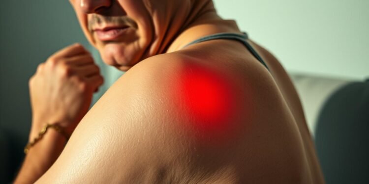 Stechender Schmerz in der Schulter im Ruhezustand