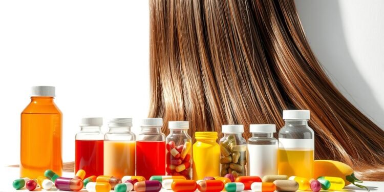 Vitamine gegen Haarausfall
