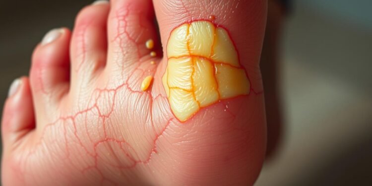 Wie sieht Fußpilz aus
