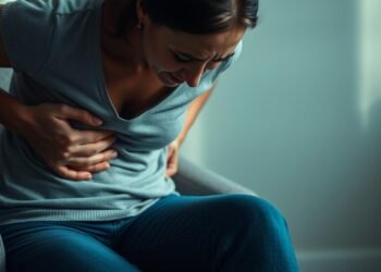 Ziehen in der linken Leiste Frau